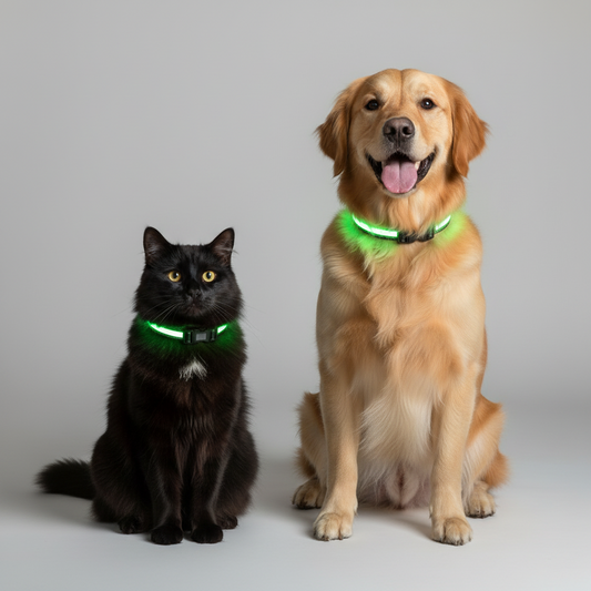 Solarpup Led Reflective Collar: Keep Your Furry Friend Safe And Stylish!